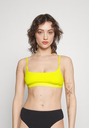Tommy Hilfiger BRALETTE - Πάνω μέρος μπικίνι - vivid yellow