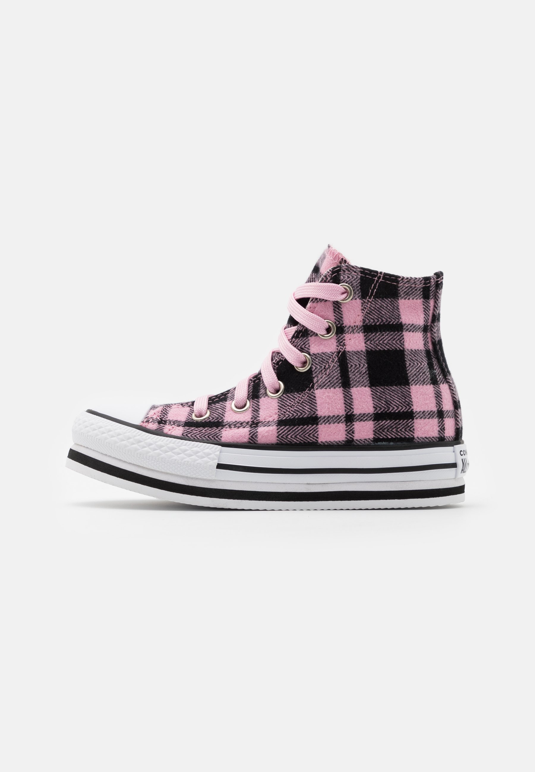 converse black pink