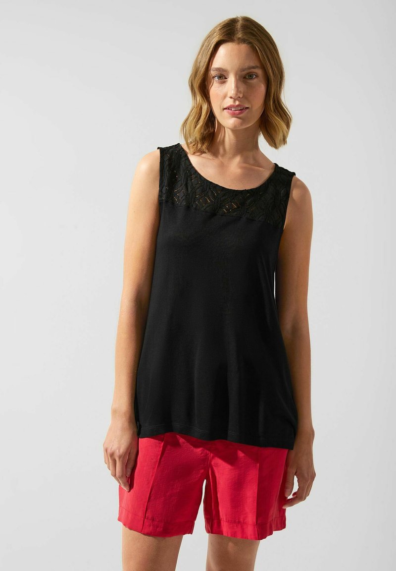 Street One Top Con Spalline Regolabili – Maglietta Intima Basic Donna – Jersey Elasticizzato - 3