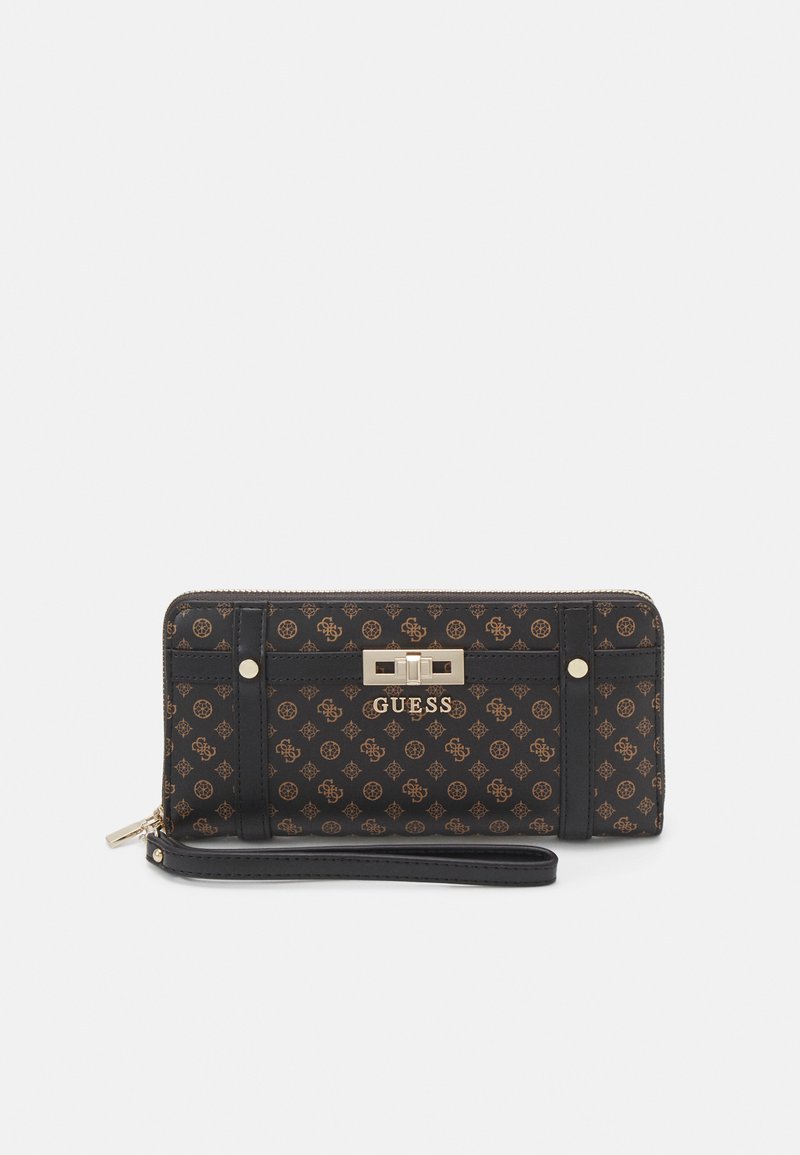 Guess EMILEE LARGE ZIP AROUND - Portafoglio - mocha
