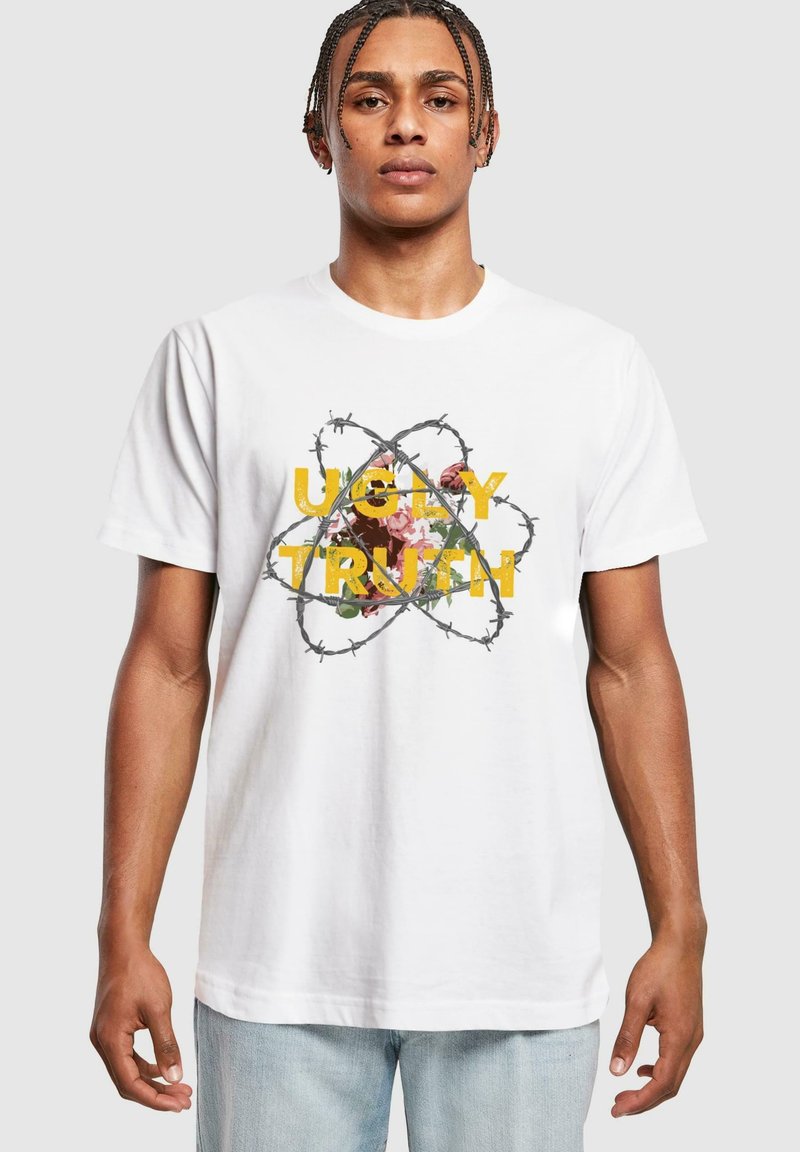 Mister Tee UGLY TRUTH - T-shirts print - white