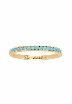 Ringe - gold turquoise