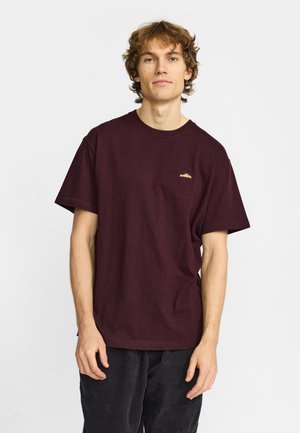 REVOLUTION, REVOLUTION APPLICATION T-SHIRT - T-shirt basique - burgundy