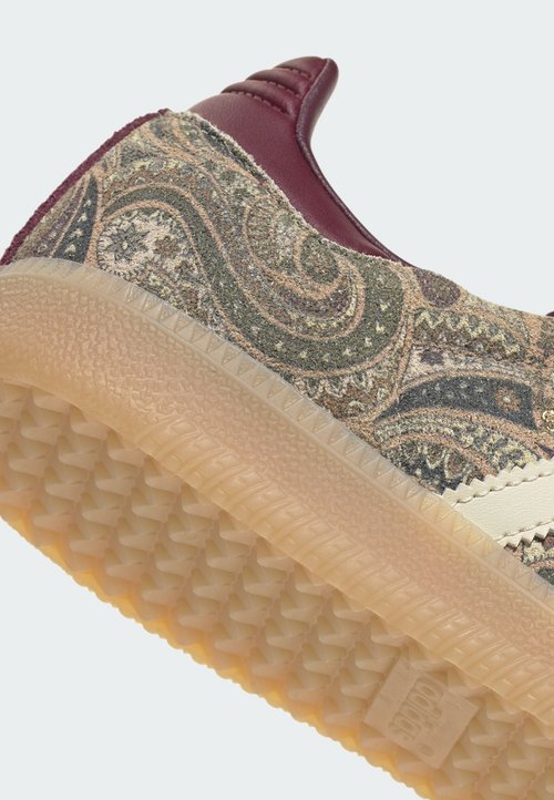 adidas SAMBA OG W - Zapatillas - maroon/warm vanilla/olive strata — foto 6
