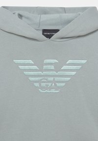 Emporio Armani Mikina s kapucí - grigio nebbia