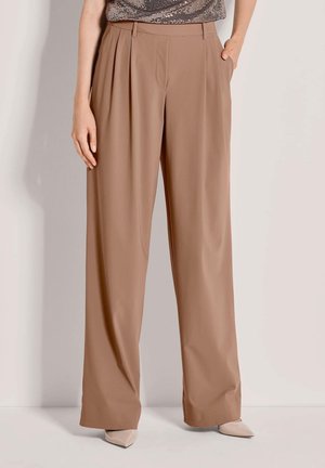 PETITE - Stoffhose - nougat brown
