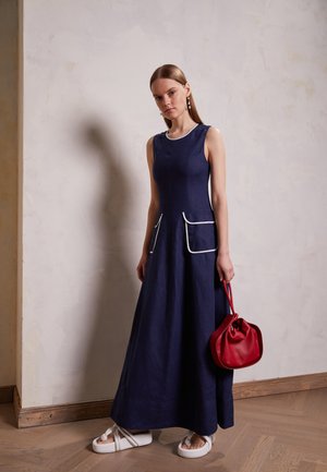 BAIT DRESS - Maxi šaty - navy/white