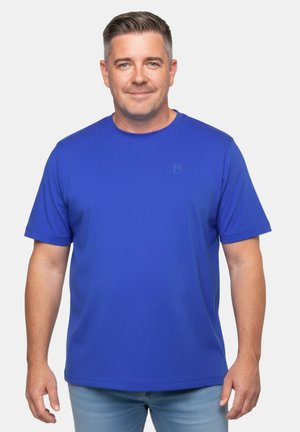 CHEST SHORT SLEEVE ROUND NECK - Camiseta básica - azure