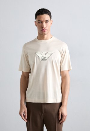 T-shirt imprimé - ecru