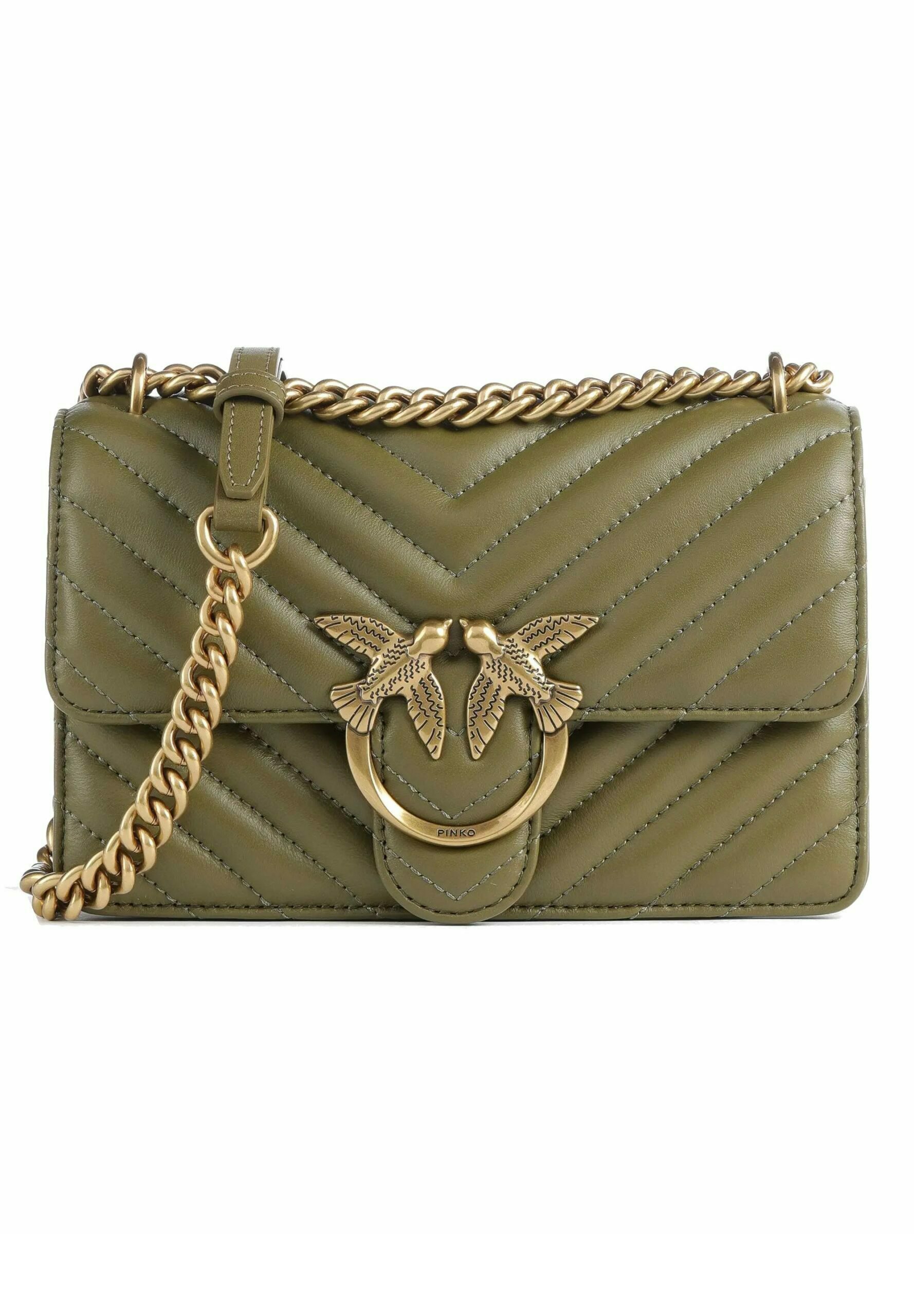 Love Bag Tracolla Pinko Bag PINKO Love Big Puff Leather Shoulder