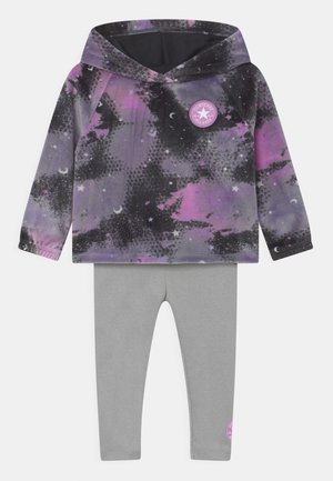 HALF ZIP SET - Trainingspak - light gray heather