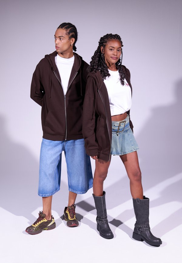 UNISEX - Zip-up sweatshirt - coffee bean4