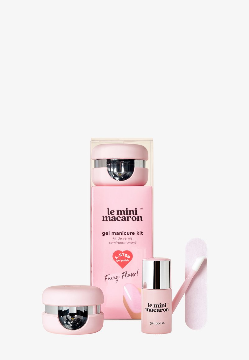 Le Mini Macaron GEL MANICURE KIT - Nagelpflege-Set - fairy floss