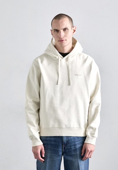 NN.07 DAVID HOODIE - Φούτερ με κουκούλα - off-white