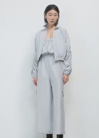 Calliope TUTA FASCIA TASCHE CARGO - Tuta jumpsuit - grigio perla