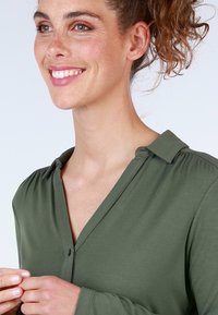 Lykka du Nord Button-down blouse - thyme