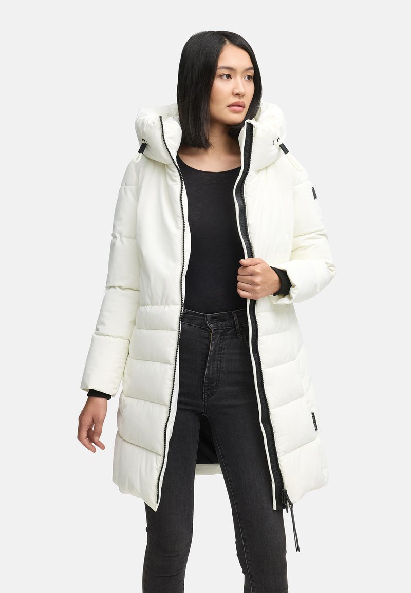 Navahoo Mondnebel - Vinterkappa /-rock - offwhite
