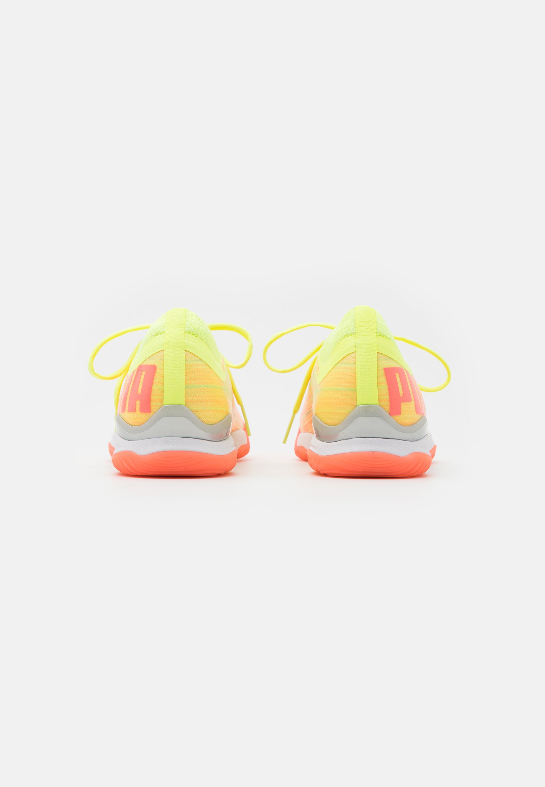 Puma ADRENALITE 1.1 - Handball shoes - energy peach/fizzy yellow/orange -  Zalando.co.uk