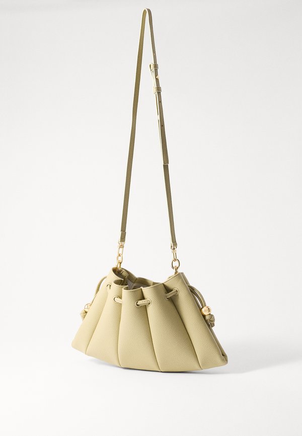 DAFNE BOTTALATO - Cross body bag - olive2