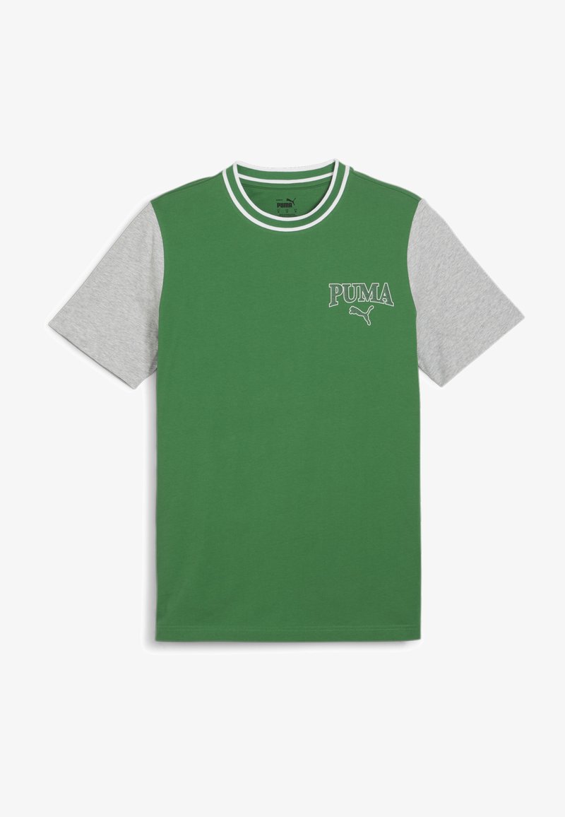 Puma SQUAD GRAPHIC - T-shirt basic - archive green