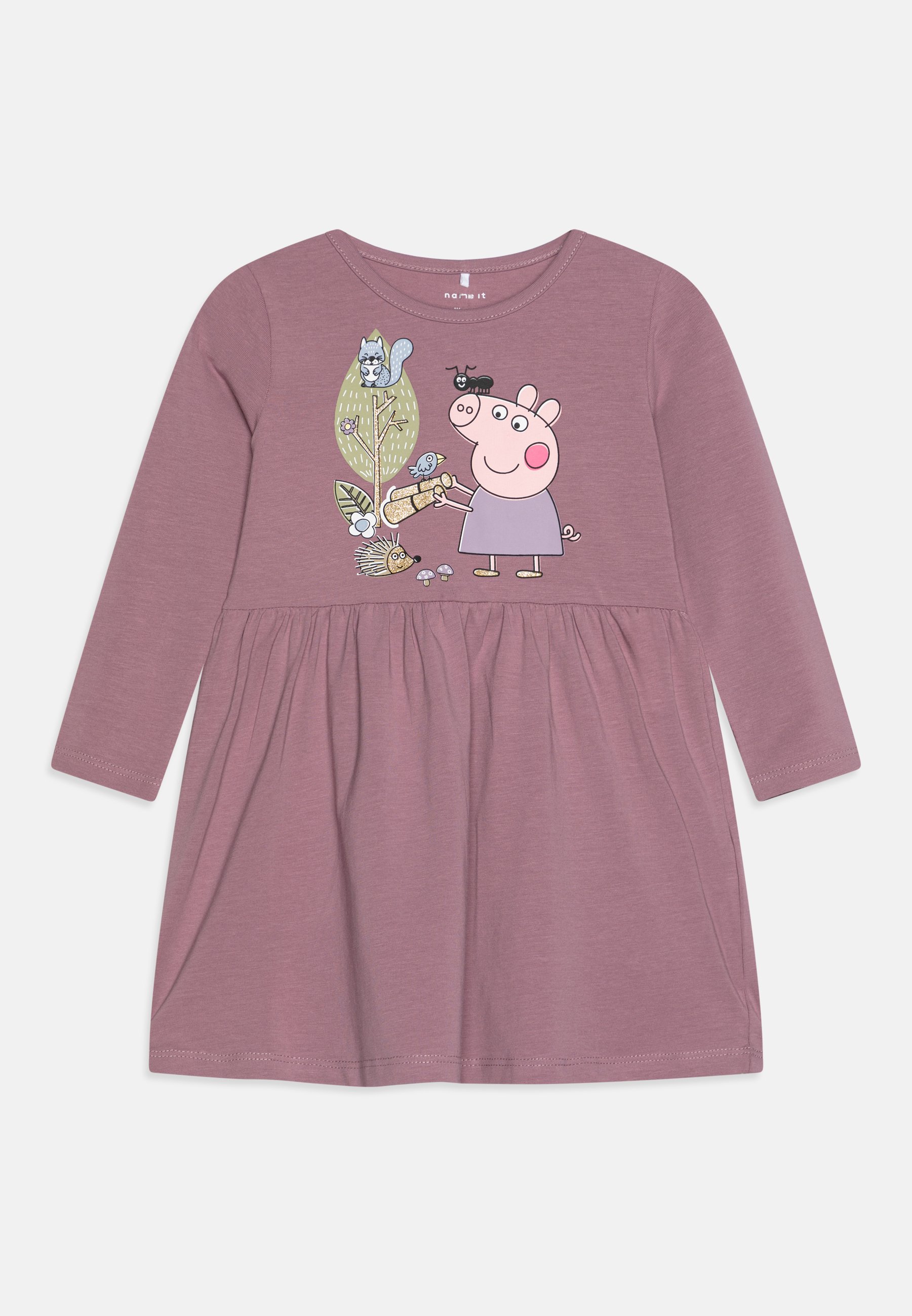 Name it NMFDYFFI PEPPA DRESS Vestito di maglina elderberry