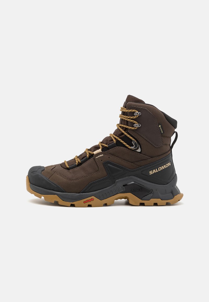 Salomon - QUEST GTX - Pārgājienu apavi - delicioso/black/dull gold, Palielināt