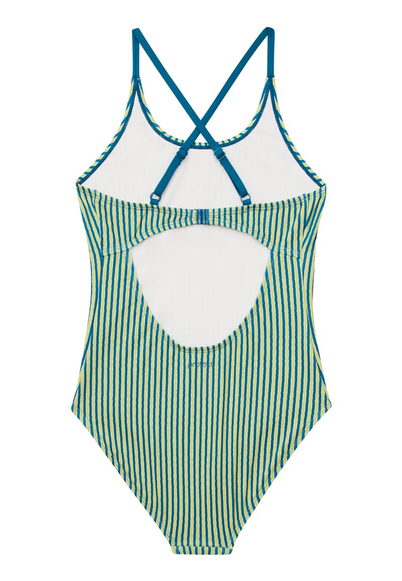 Abbigliamento Costume Intero A Righe Verticali Costumi Interi