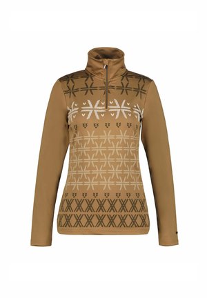 AHJOLA - Langarmshirt - braun