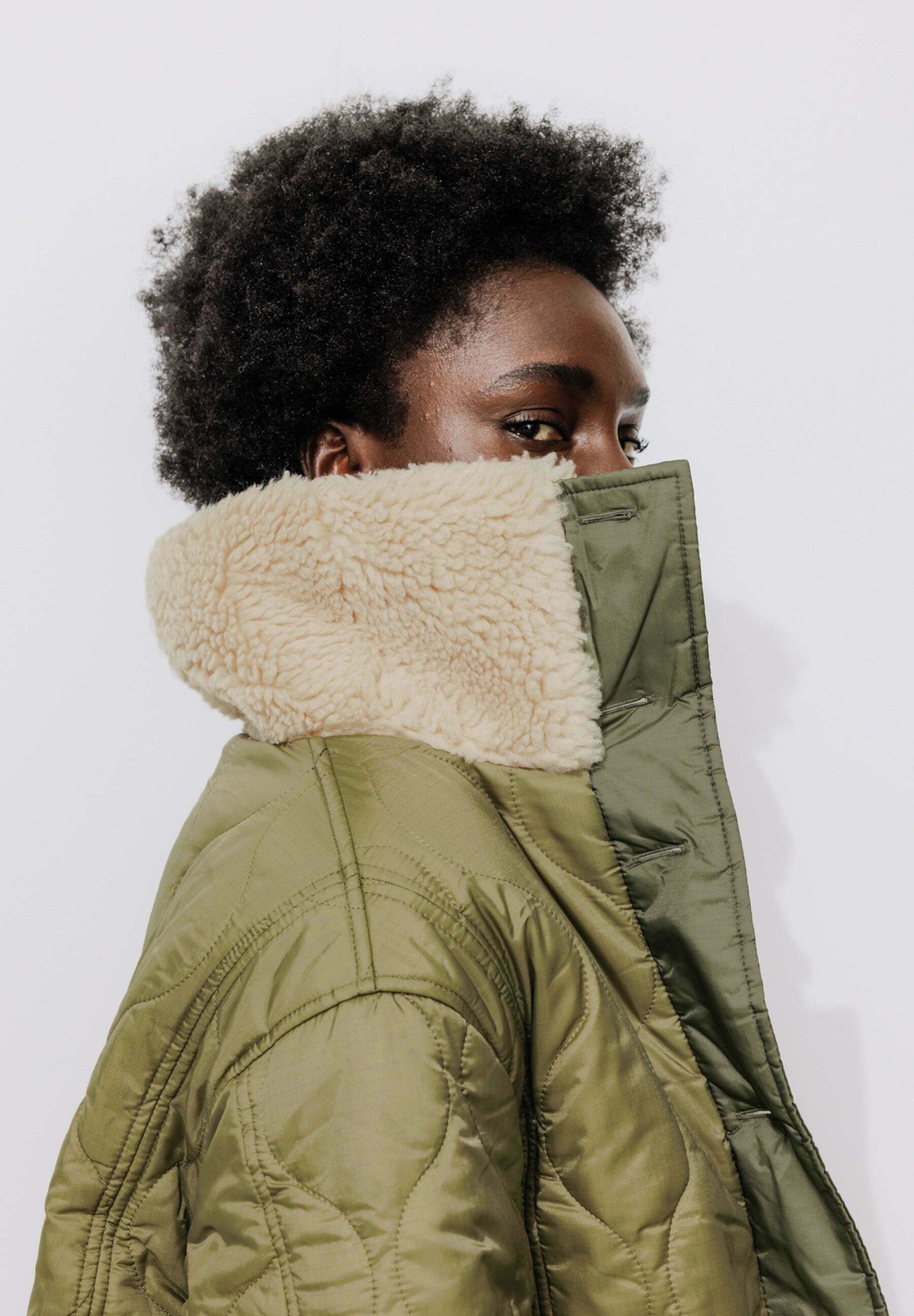 Automne Hiver Manteau Hiver Femme Promod Manteau à Col Montant Femme