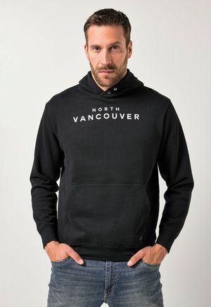 Kapuzenpullover - black