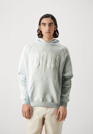 PEQUS MYTHIC LOGO HOODIE UNISEX - Jersey con capucha - sky blue