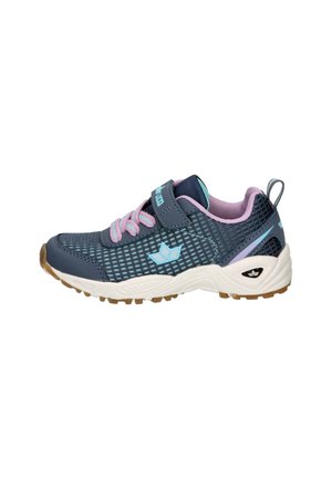 Walking trainers - grau lila türkis