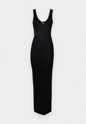 Good American DRESS - Svetríkové šaty - black