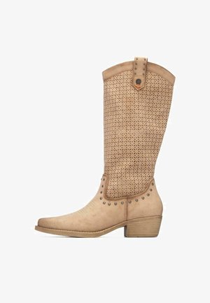 Refresh, BOOT - Cowboy-/Bikerlaarzen - beige