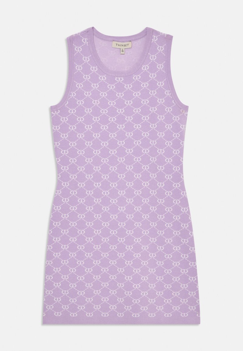 TWINSET Gebreide jurk lila TWINSET Gebreide jurk lila