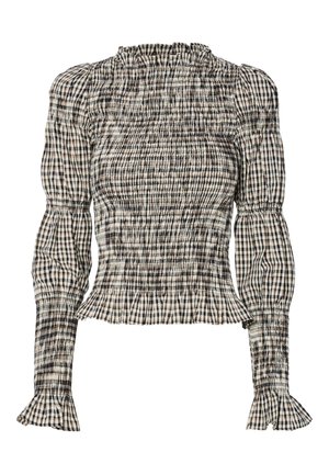 YAS, YASCHEMMA SMOCK - Blouse - eggnog