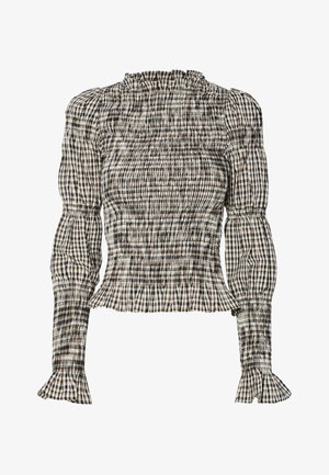 YAS, YASCHEMMA SMOCK - Blouse - eggnog