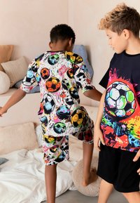 Next 2 PACK SET - Nattplagg set - black pink football
