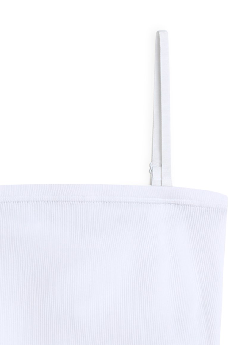 Vans DREW RIB TUBE TOP - Top - white