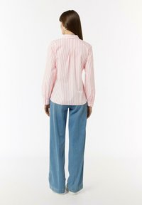 comma casual identity Button-down blouse - pfirsich
