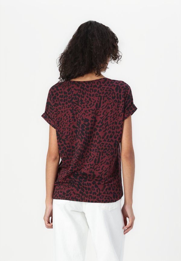 ONLMOSTER - Print T-shirt - tawny port2