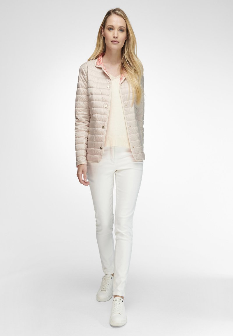 Damen Leichte Jacken | Basler REVERSIBLE Übergangsjacke hellbeige multicolor/beige - OA98090 Damen Leichte Jacken | Basler REVERSIBLE Übergangsjacke hellbeige multicolor/beige - OA98090