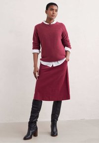 Seasalt Cornwall FOREST VIEW - Áčková sukně - pink dulse