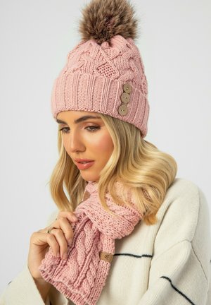 WITTCHEN WINTER SET - Bufanda - pink