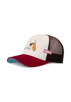 Cap - khaki wood dark brown