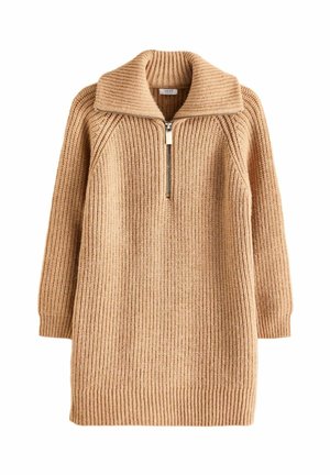 REGULAR FIT - Robe pull - ecru cream