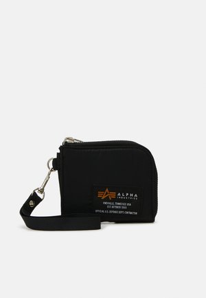 LABEL WALLET UNISEX - Piniginė - black