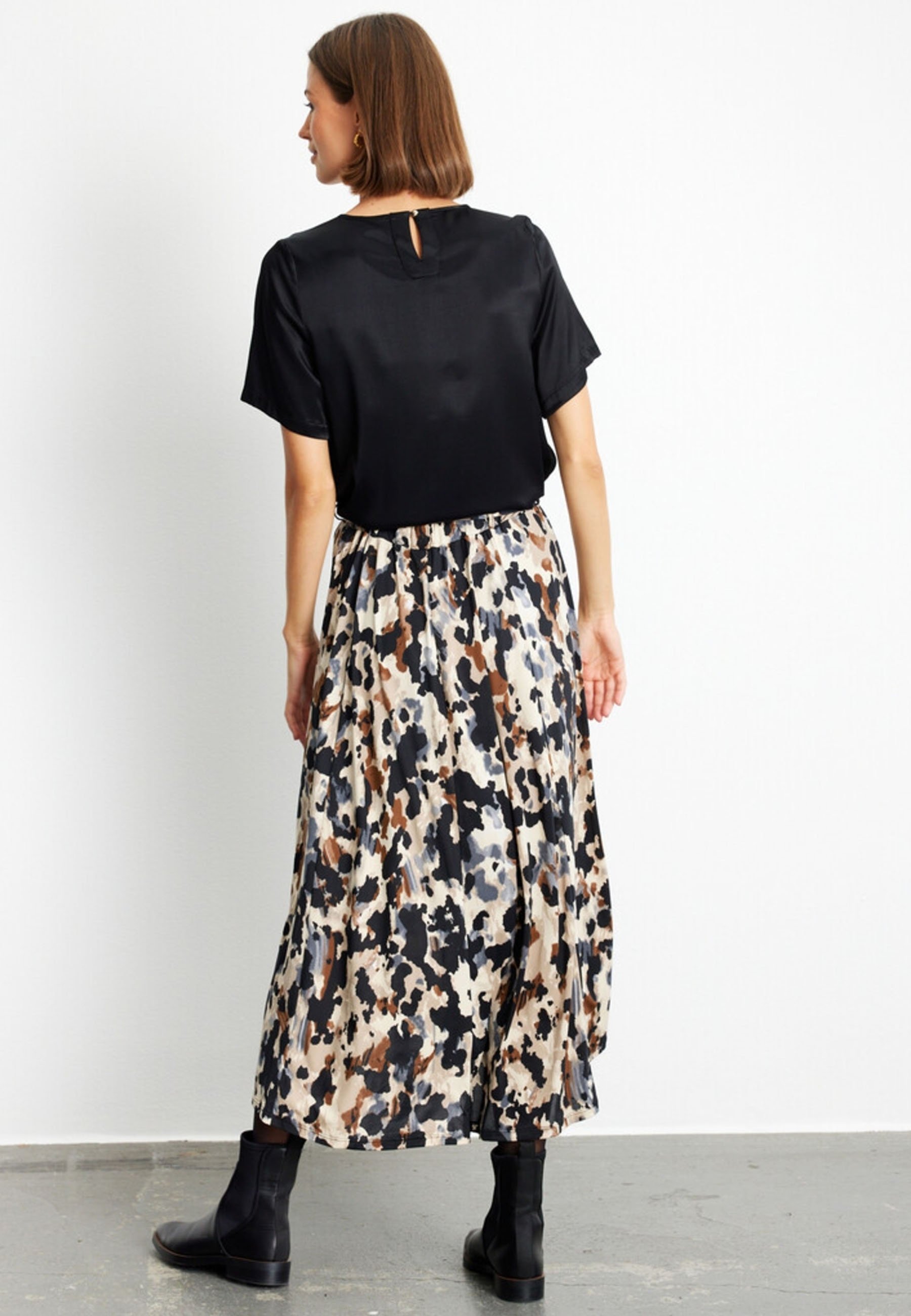IN FRONT LALALA - Plooirok - nature/beige - Zalando.be