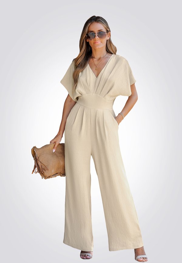 Jumpsuit - beige