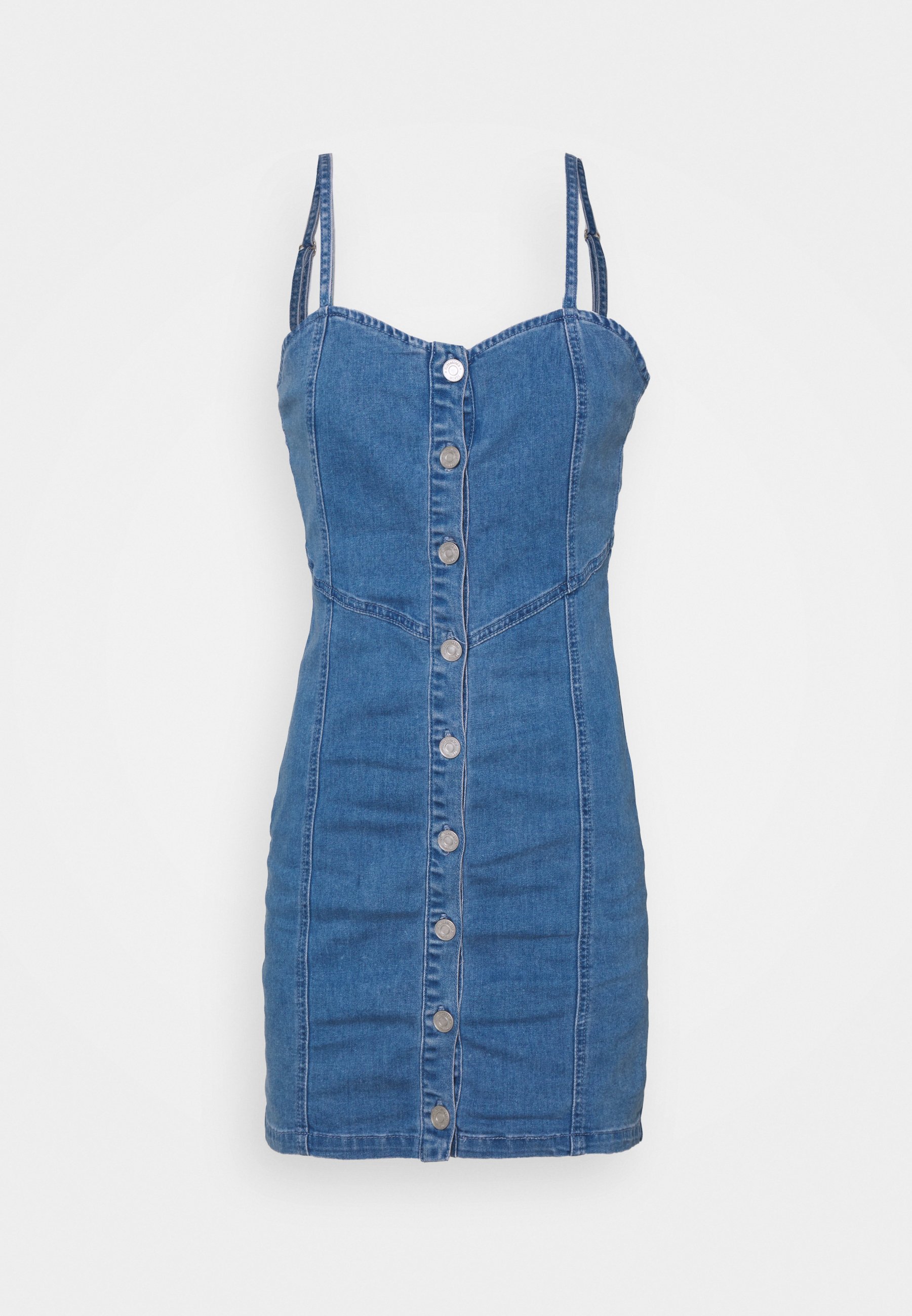 Button-through cami dress